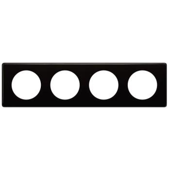  PLAQUE 4P NOIR 