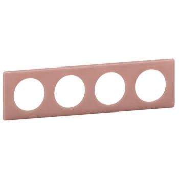  PLAQUE 4P  VIEUX ROSE 