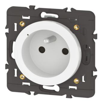  PRISE CONNECTEE FR BA 16A BLA 