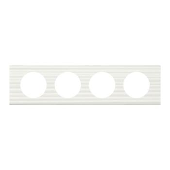  PLAQUE 4P CORIAN CANNELE 