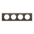 PLAQUE 4P BLACK NICKEL 