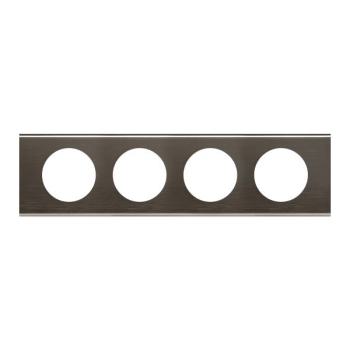  PLAQUE 4P BLACK NICKEL 