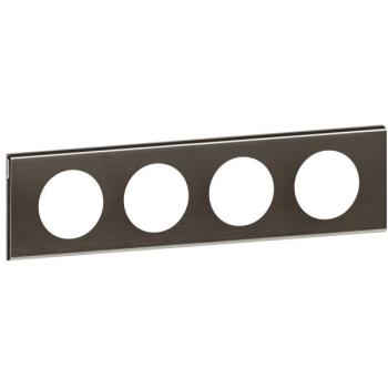  PLAQUE 4P BLACK NICKEL 