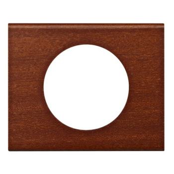  PLAQUE 1P  ACAJOU 