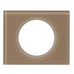  PLAQUE 1P VERRE MOKA 
