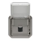  RJ45 CAT 6A STP GRIS COMPO 