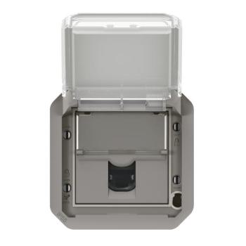  RJ45 CAT 6A STP GRIS COMPO 