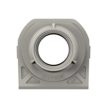  EMBOUT 1 ENTREE ISO 20 GRIS 