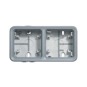  BOITIER 2PH GRIS COMPO. 