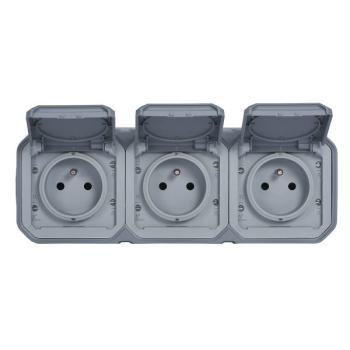  3X2P+T F/B HOR GRIS SAILLIE 