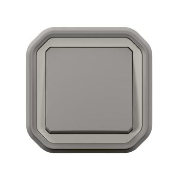  POUSSOIR NO GRIS ENCASTRE 