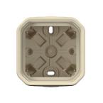  BOITIER 1P 2XEMBOUT 1E BEIGE 