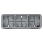  BOITIER 3PH GRIS PLEXO COMPO 