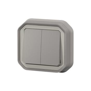  CDE DOUBLE 10A GRIS ENC GRIF 