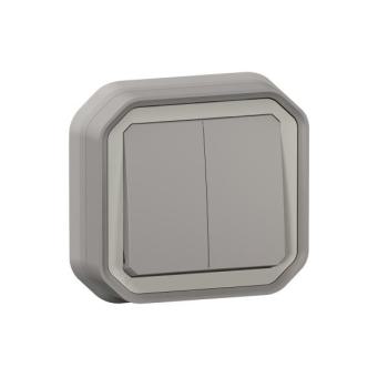  CDE DOUBLE 10A GRIS ENC GRIF 