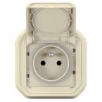  2P+T F/B BEIGE ENCASTRE GRIF 