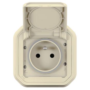  2P+T F/B BEIGE ENCASTRE GRIF 