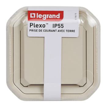  2P+T F/B BEIGE ENCASTRE GRIF 