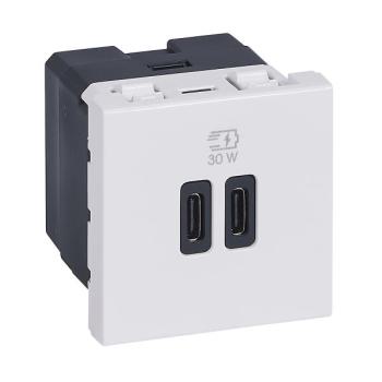  CHARG 2MOD USB C+C 30W PD 