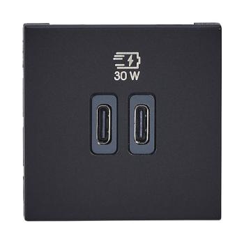  CHARG 2MOD USB C+C 30W PD 