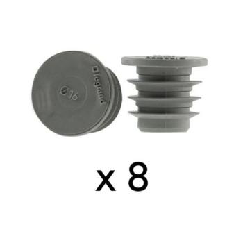  8 OBTURATEURS BATIBOX NRJ 16MM 