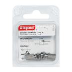  FICHE TV "F"D.7MM X2 A VIS 