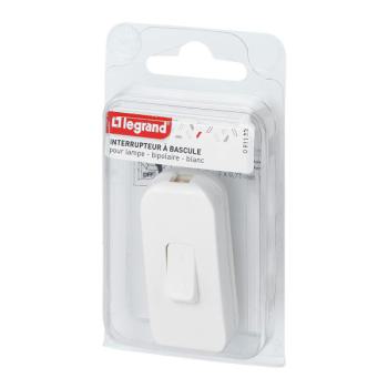  INTER BIP 2A 250V BLANC 