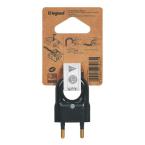  FICHE 2P 6A ANNEAU PLAST NOIR 