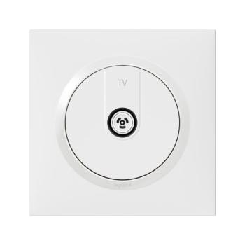  PRISE TV SIMPLE BLANC COMPLET 