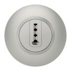  PRISE TEL EN T ALU DECO CPL 