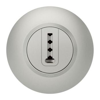  PRISE TEL EN T ALU DECO CPL 