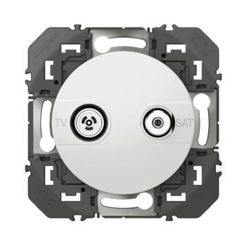  PRISE TV-SAT BLANC COMPO 