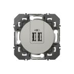  2USB CHARG A+A 3A  ALU C. 