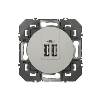  2USB CHARG A+A 3A  ALU C. 