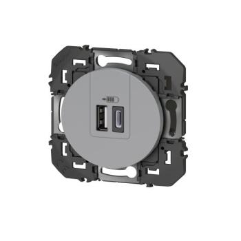  CHARG 2USB A+C 3A 15 W ALU C. 