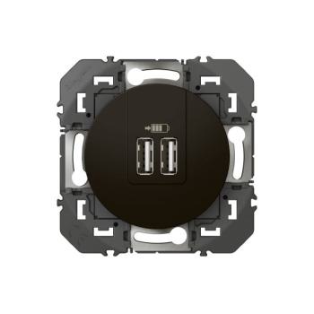  2USB CHARG A+A 3A  BLACK C. 