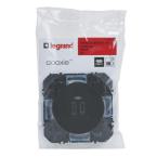  CHARG 2USB C+C  3A 15W NOIR C. 