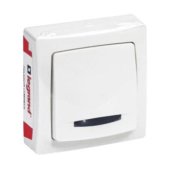  POUSSOIR LUMINEUX SAILLIE BLC 