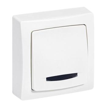  POUSSOIR LUMINEUX SAILLIE BLC 