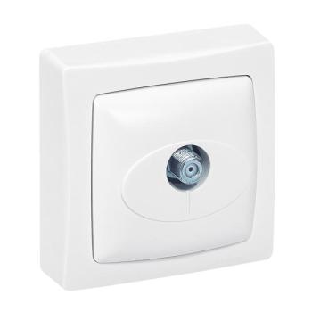  PRISE SAT TYPE F SAILLIE BLANC 