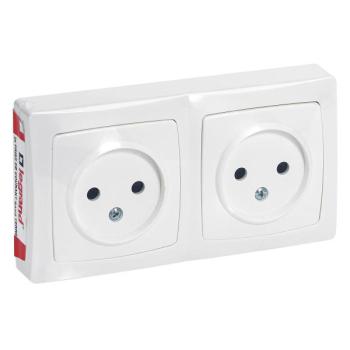  2X2P F/B HORI VERTI BLANC 
