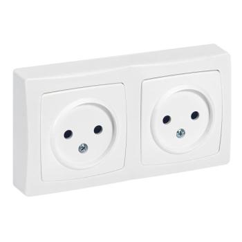  2X2P F/B HORI VERTI BLANC 