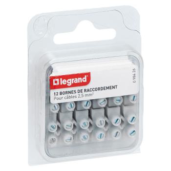  BORNES DE RACCORD.6MM2 NYLBLOC 