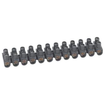  BORNE  RAC.25MM2 NYLBLOC NOIR 
