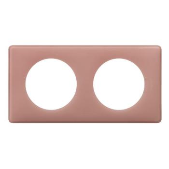  PLAQUE 2P  VIEUX ROSE 