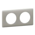  PLAQUE 2P GRIS PERLE 