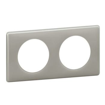  PLAQUE 2P GRIS PERLE 
