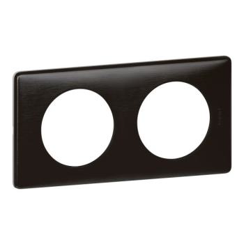  PLAQUE METAL 2P CARBONE NEW 