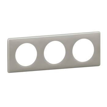  PLAQUE 3P GRIS PERLE 