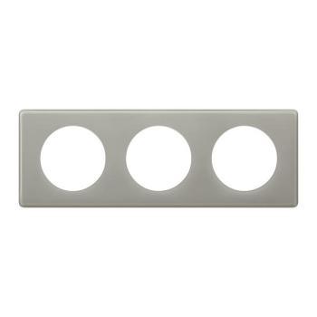  PLAQUE 3P GRIS PERLE 